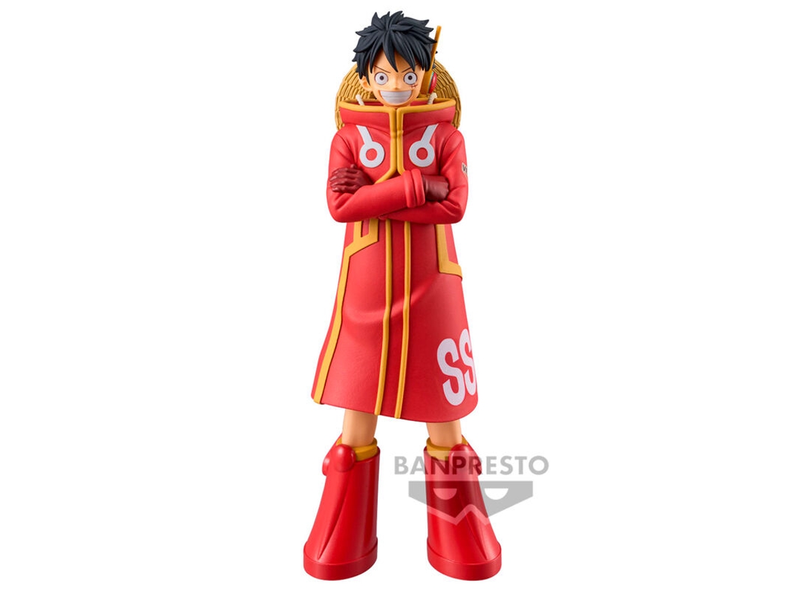 Figura de la serie Grandline de One Piece, Monkey D. Luffy, 16 cm, B.active