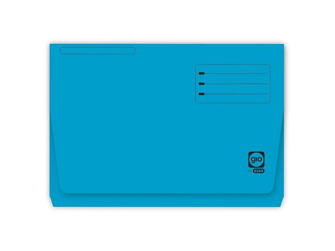 Subcarpeta Elba Azul Solapa Din A4 (25 Unidades)