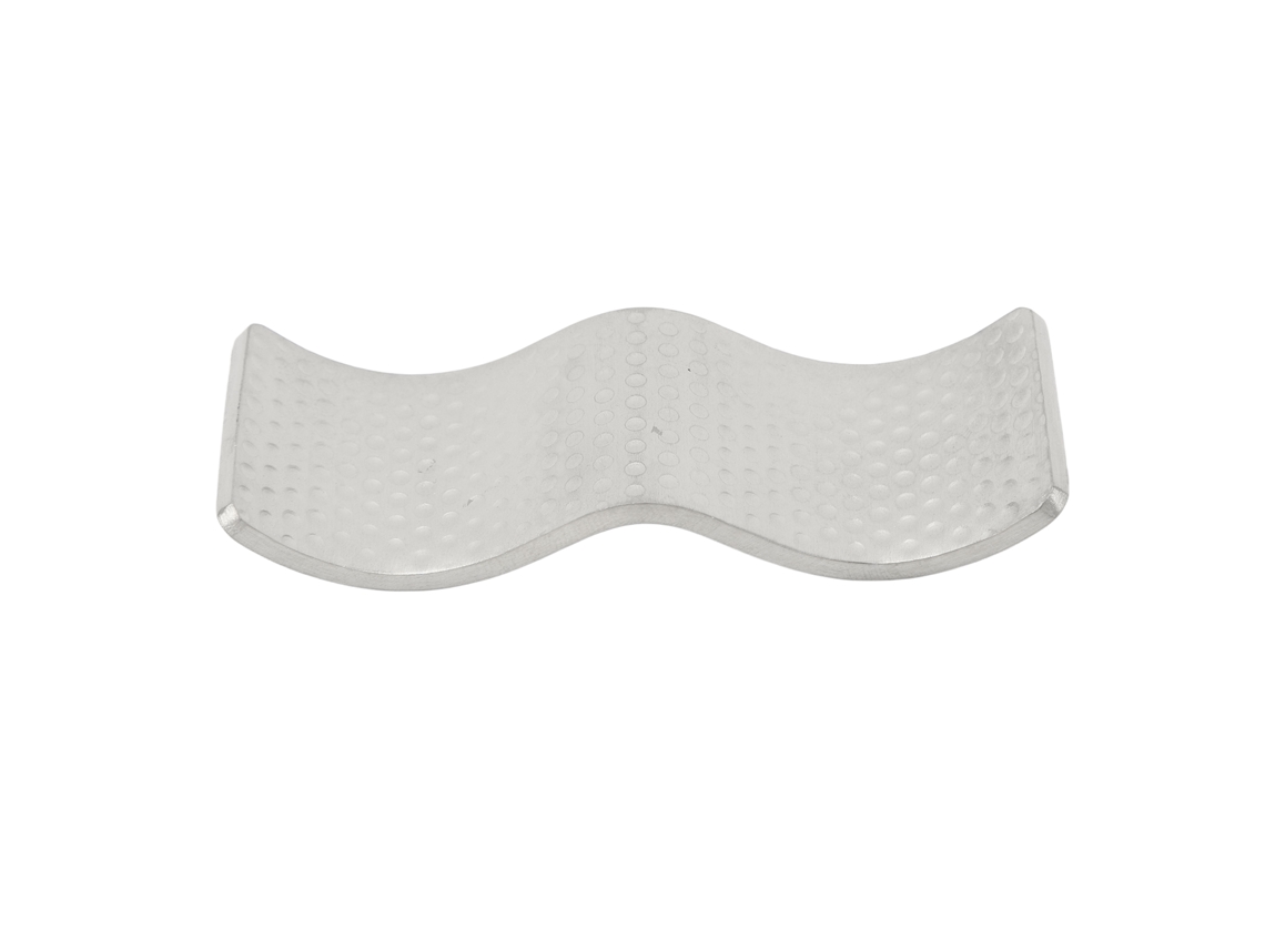 Soporte para palitos de cerveza antiadherente de acero inoxidable 304, doble uso, elegante, para cuchara/tenedor, plateado | Sin marca