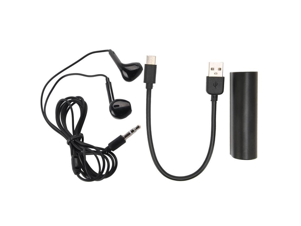 Minigrabadora Magnética Portátil Con Activación Por Voz, Recargable, 16 Gb, Para Clases, Conferencias Y Entrevistas.