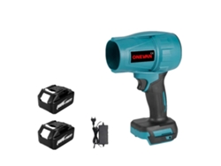 Soplador turbo eléctrico, 2000 W de potencia, velocidad del viento de 200 m/s, 2 baterías de 588 VF, kit OEM