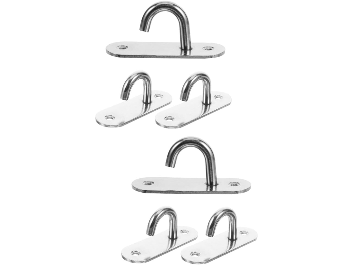 Besportble Ganchos Gimnasio Pared Resistente Duradero Robusto