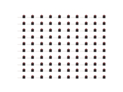 Portalámparas Led De 3 Mm, Pantalla Curva De 90 Grados Con Luz Roja, Componentes De Control Industrial, 100 Unidades.