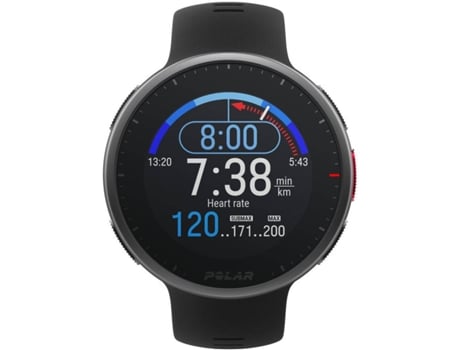 Smartwatch POLAR Vantage V2 (1.2" - Bluetooth - Silicona - Negro)