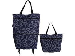 7306 Bolsa de compras plegable con ruedas, reutilizable, multifuncional Heilwiy Grande GOKOCO