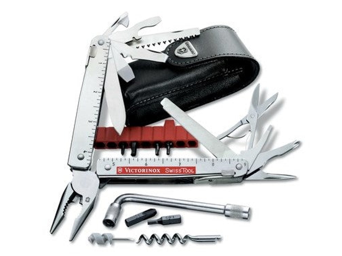 Genuine VICTORINOX Swisstool X Plus Multi Tool 39 Function Wrench + Corkscrew
