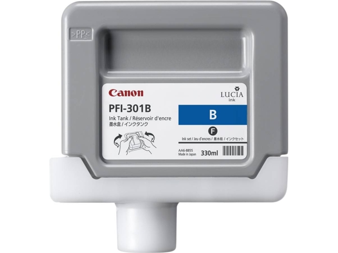 Cartucho de tinta CANON Canon PFI-301GY Pigment Blue Ink Cartridge Original Cian 1 pieza(s)