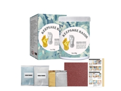 Kit para moldear las manos del bebé y eliminar el polvo