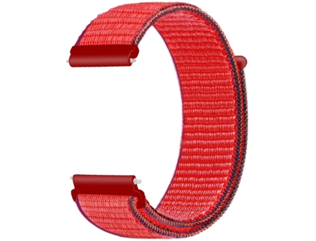Correa Sport Band para Fossil Gen 6 Rojo