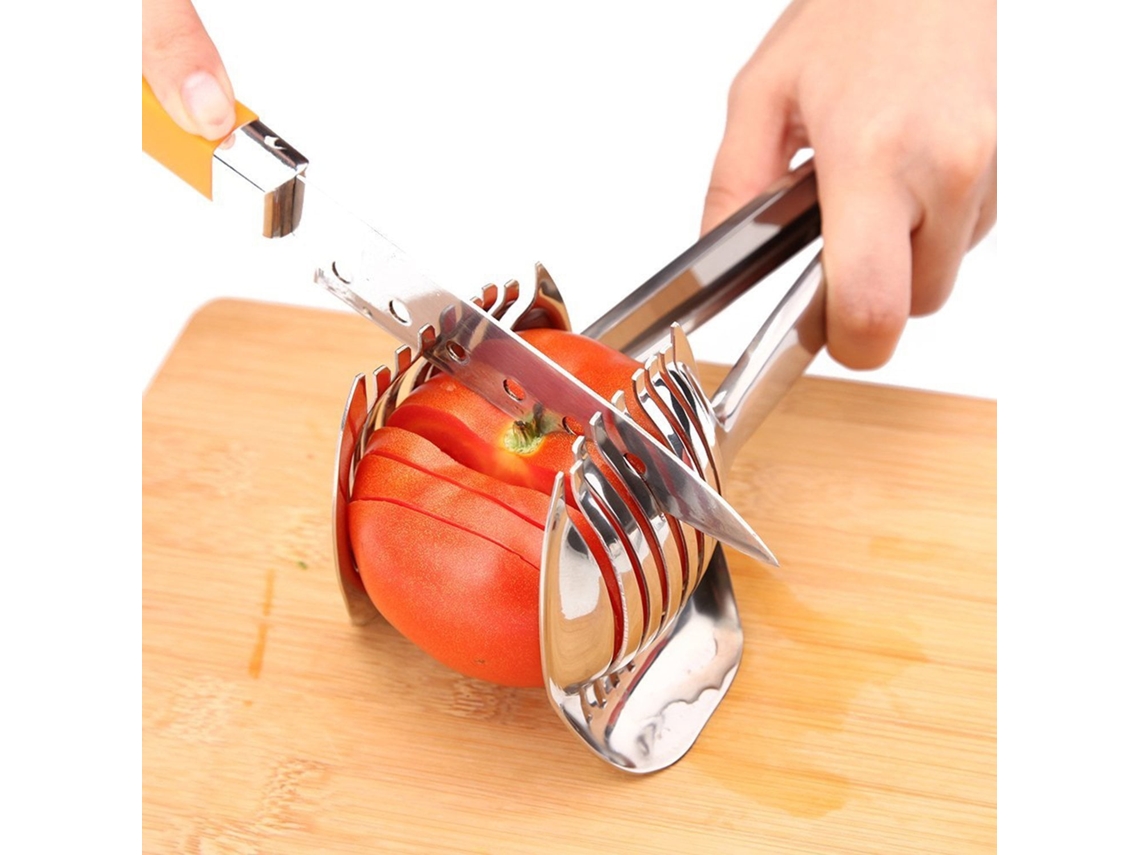 Pinzas De Mano Multifuncionales Para Frutas, Herramienta De Ayuda Para Cortar Cocina De Acero Inoxidable, 1 Pieza