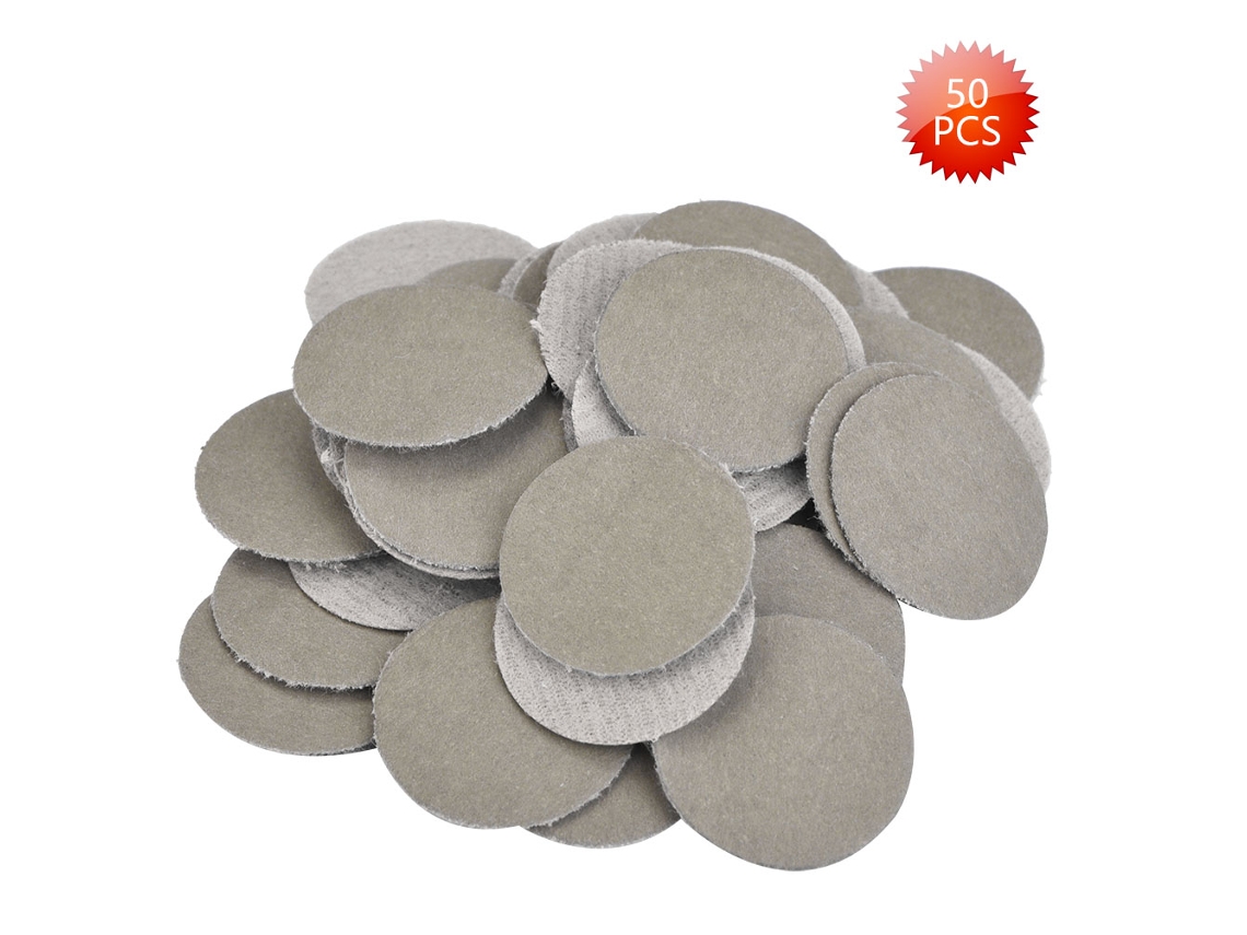 50 Discos De Lijado Con Velcro De 25 Mm Para Lijadora, Papel De Lija Abrasivo Para Pulido (5000)