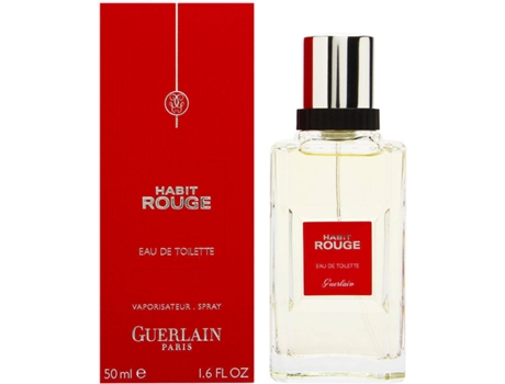 Perfume GUERLAIN Habit Rouge Woman (Eau de Toilette - 50ml)