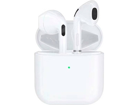 Auriculares Bluetooth True Wireless SMARTEK TWS-150 (In Ear - Micrófono - Blanco)
