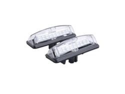 2 Luces Led Para Matrícula De Is300 Is200 Ls430, Ajuste Directo, Color Blanco.