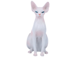 Rebe-modelo De Gato Sem Pelo Simulado Adorno De Casa Decoração De Escritório Brinquedo Para Crianças Pl127‑1563