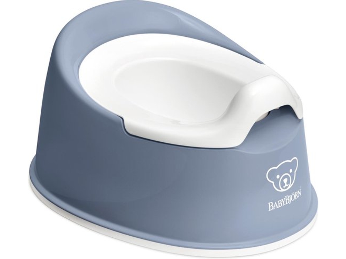 Orinal Smart Azul Profundo y Blanco