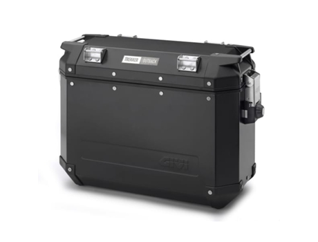 GIVI Maleta Lateral Moto Outback 37Lts izquierda Aluminio Negro