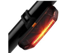 Luz trasera para bicicleta COB LED multimodo IPX8 negra Yizhood