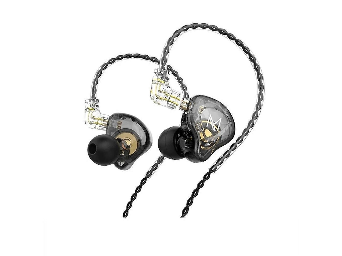 Auriculares Intraaurales Con Cable Trn Mt1, Color Negro
