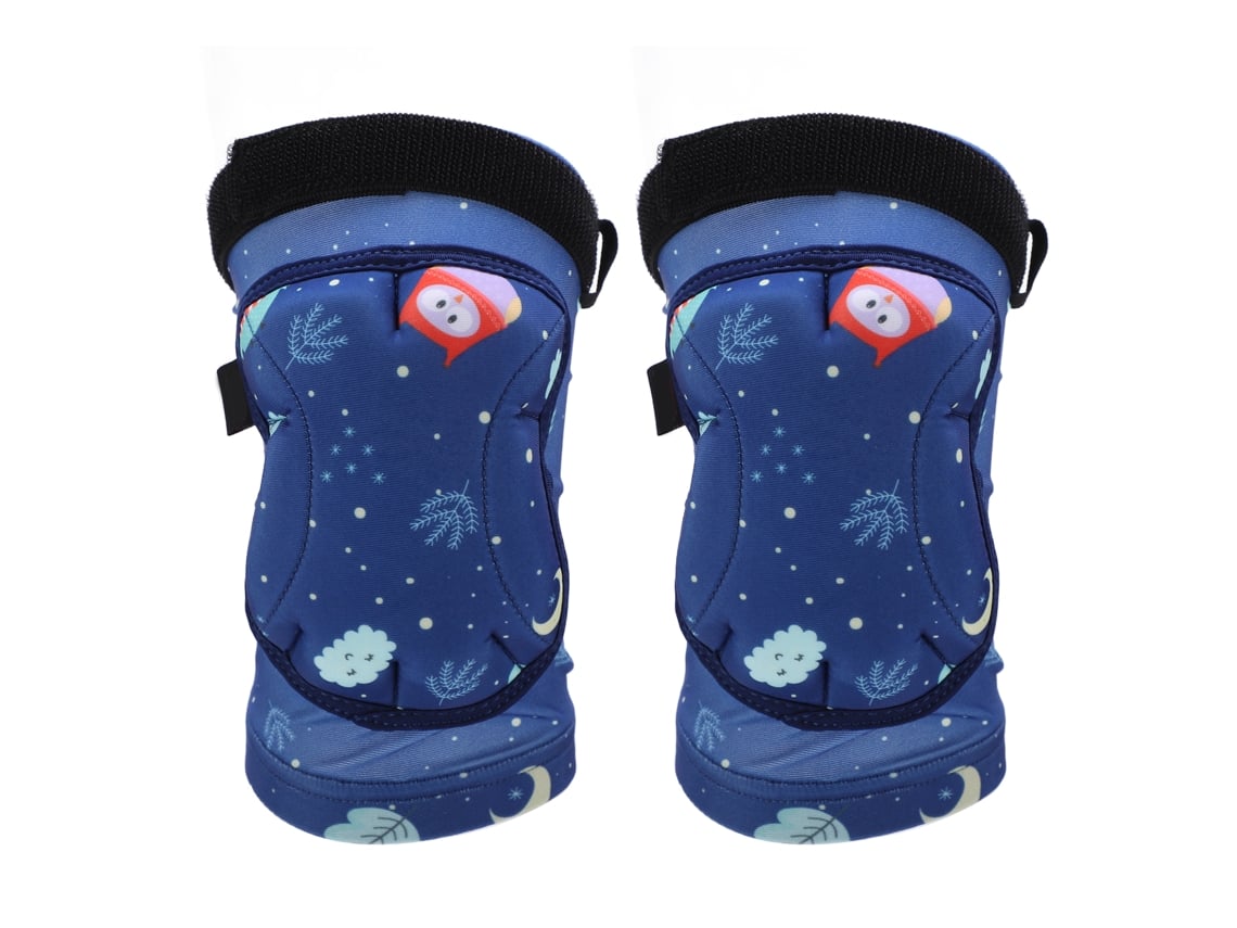 Rodilleras Para Niños Propro Eva Suave Equipo Protector Patinaje Deportes Al Aire Libre Azul Oscuro Xxs