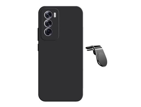 Funda Safe Driving Carro para Oppo Oppo Reno12 Pro PHONECARE Silicona Líquida Negro