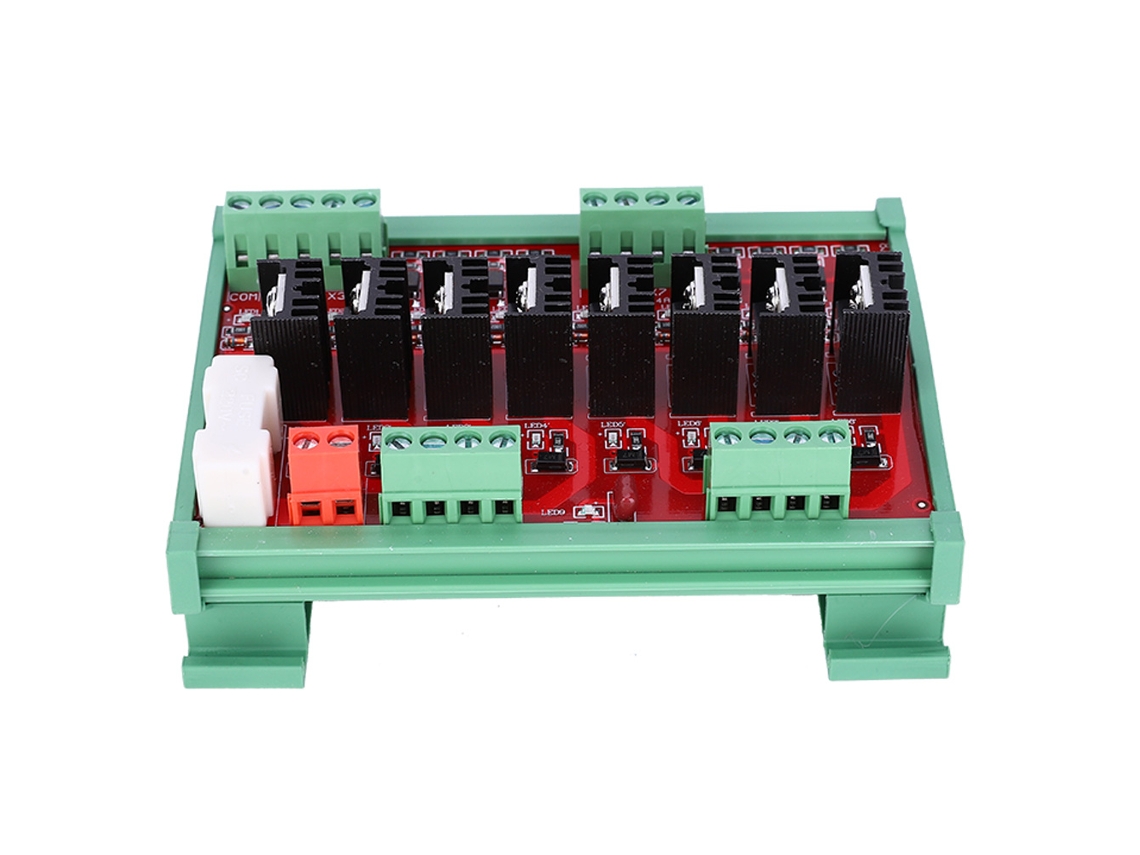 Panel De Potencia Plc Amplificador De Cc Con Salida Transistorizada, 8 Canales