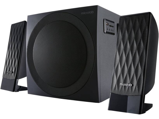 Colunas Bluetooth MICROLAB M300BT (PC e Smartphone - 40 W)