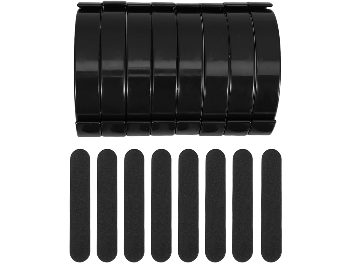 Herramienta Para Doblar Viseras De Gorras De Béisbol, Plástico Resistente, Kit De 8 Piezas Con Insertos Adhesivos.
