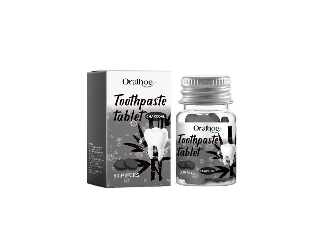 Pastillas de pasta dental sólidas, limpieza profunda, fortalecimiento del esmalte, portátiles y refrescantes, 30 unidades.