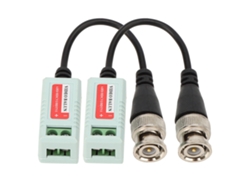 Balun De Video Pasivo 1080p Transmisor De Par Trenzado Para Cvi/tvi Conector Transceptor De Cable