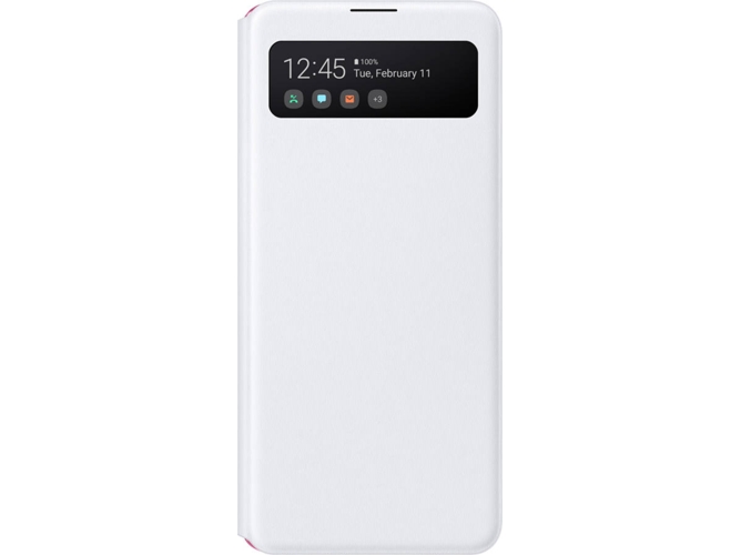 Funda SAMSUNG Galaxy A41 Sview Blanco