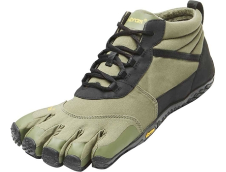 Zapato para Hombre VIBRAM FIVEFINGERS V Trek Insulated Verde para Montaña (EU 43)
