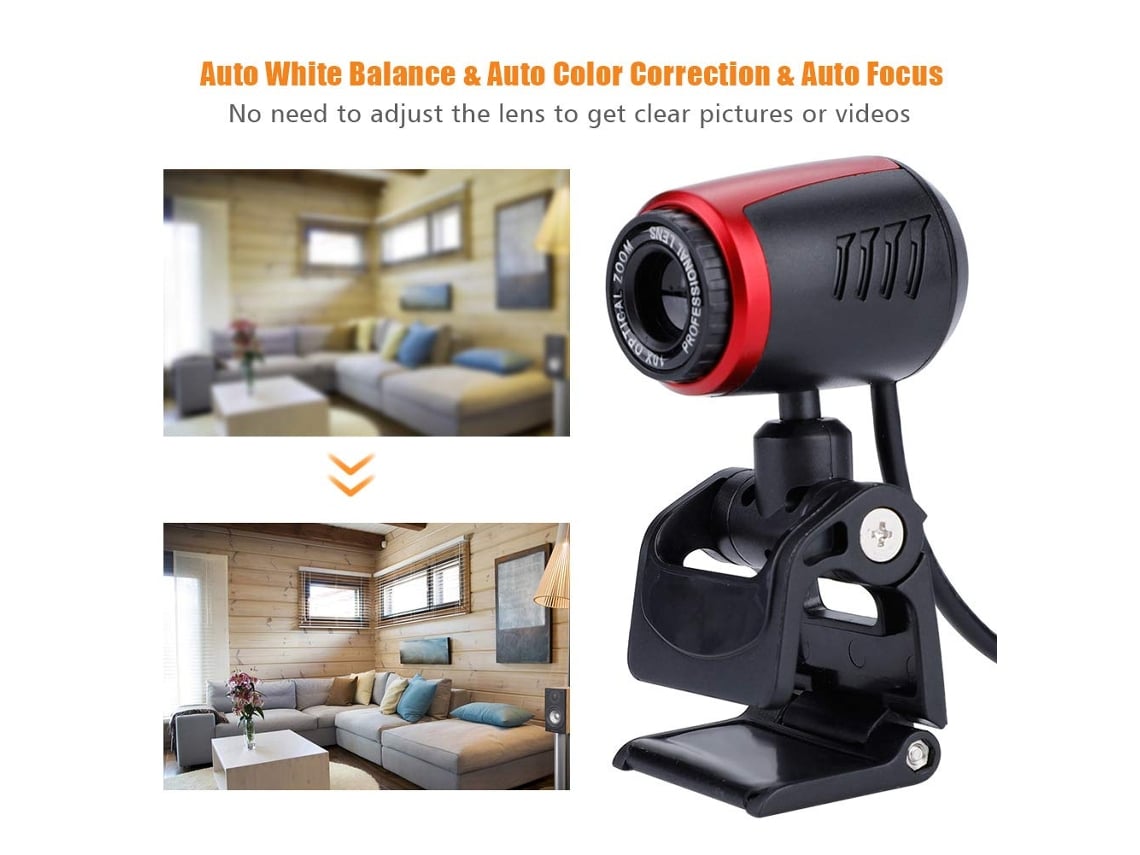 Videollamadas Pc De Escritorio Con Camara Cámara Web USB De 360