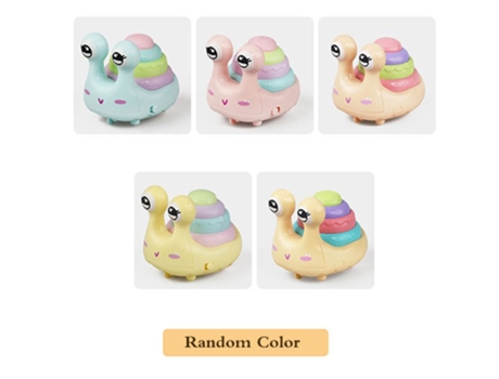 Presione el carro de juguete de caracol pequeño Coches de juguete para bebés para niños pequeños Juguetes de regalo de cumpleaños Coches de cuerd J...