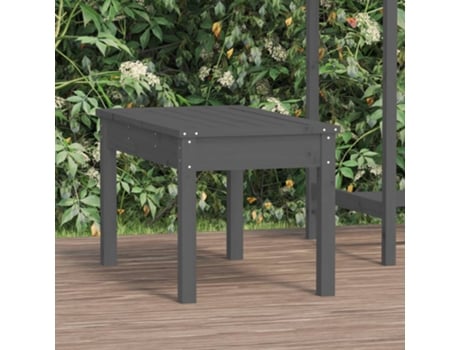 Banco De Jardín VIDAXL Gris Madera (80x44x45 cm)