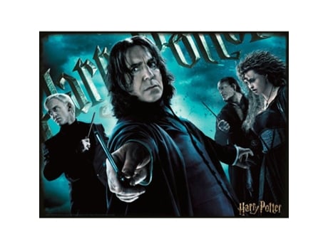 Puzzle 2D PRIME 3D Quebra-cabeça harry potter lenticular slytherin