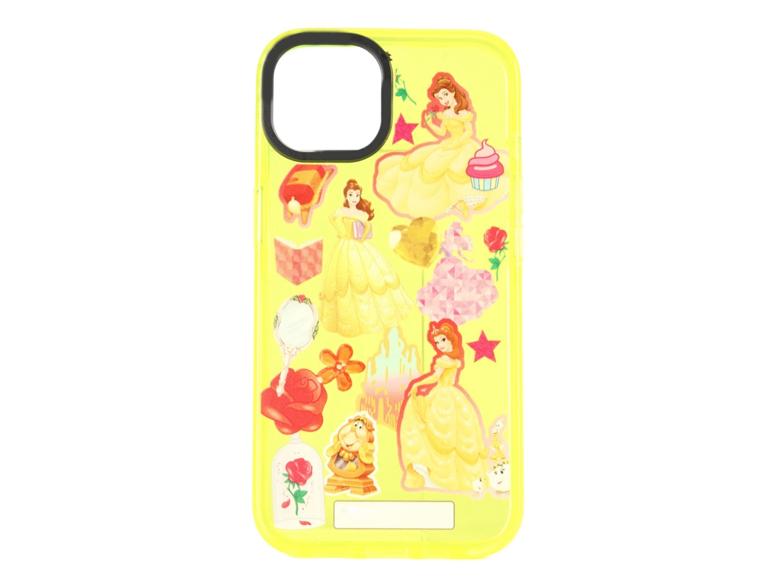 2pcs Funda Tpu Plástico Antichoque Con Patrones Cartoons Para Iphone 14 Amarillo
