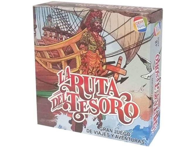 Juego de Mesa CEFA TOYS The Treasure Route (Edad Mínima: 8)