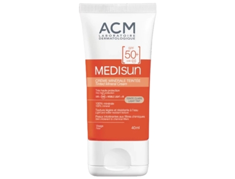 Medisun Crema Mineral Con Color Spf50 Tinte Ligero 40 Ml LABORATOIRE ACM