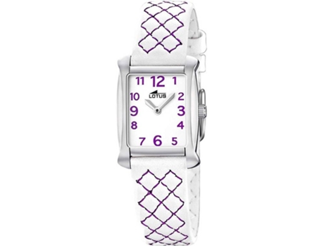 Reloj LOTUS Infantil (Piel - Blanco)