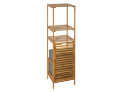 Estantería de Columna Mix N Modul Con Cesto de Ropa Sucia de Bambú 5 FIVE SIMPLY SMART