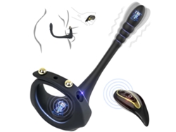 Anillo Vibrador Para Pene Con Control Remoto Y Masajeador Prostatico