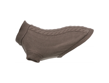 Camisa de Lana para Perro TRIXIE Kentons (Marrón - Talla: 40 cm)