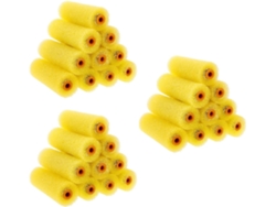 30 Unidades De Fundas Para Rodillos Con Textura Para Pintura De Esponja Para Decoración De Paredes.