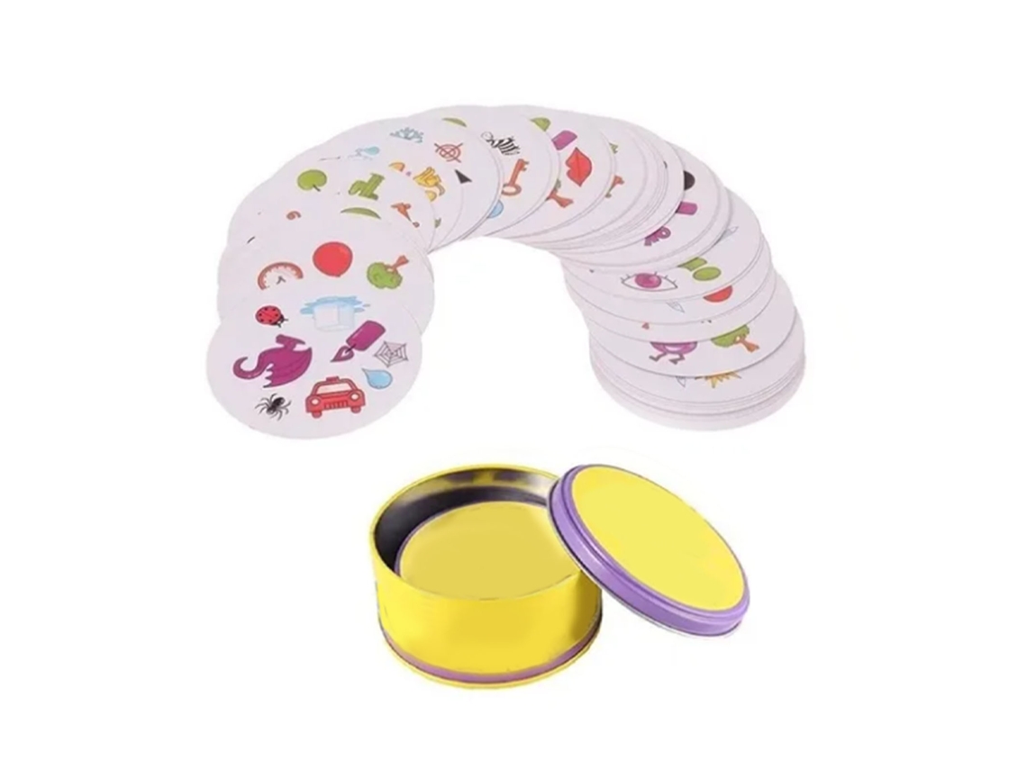 Juego De Cartas De 55 Piezas, Fácil De Jugar, Interactivo, Ideal Para La Familia, Viajes Y Fiestas, Clásico, Con Caja De Hierro.