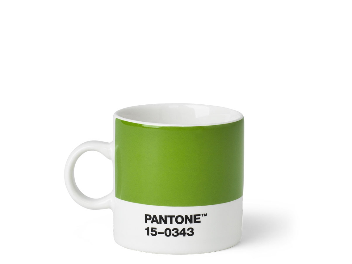 Taza de Expreso BEBLAU Pantone Copenhagen Design 15-0343 (120 ml - Greenery)