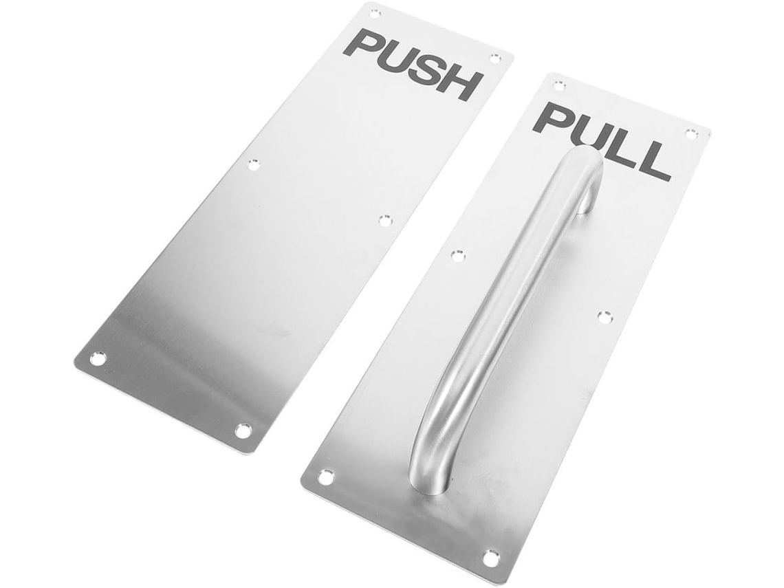 Manilla ergonómica para puertas de acero inoxidable 304 resistente al fuego, para armarios y SFUSHOS.