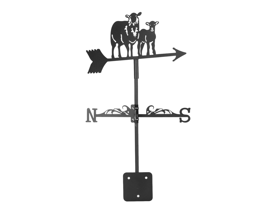 Aguijón metálico con diseño de animales para jardín, hogar y patio.