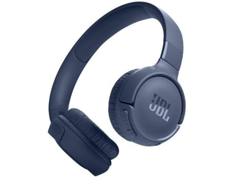 Auriculares Bluetooth JBL TUNE 520 BT (On Ear - Micrófono - Azul)