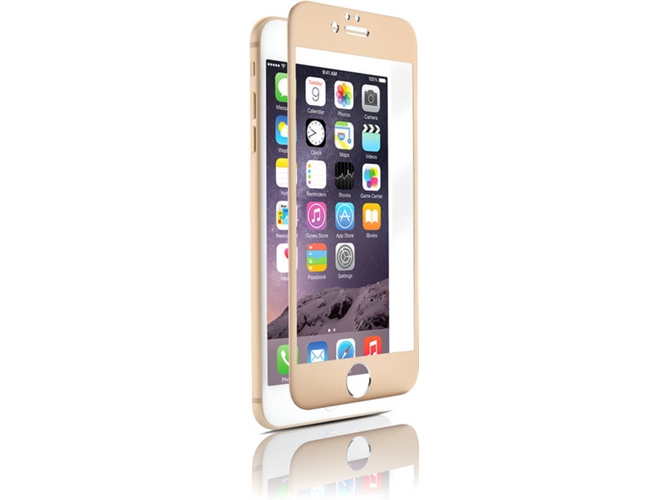 Protector de Pantalla QDOS OptiGuard iPhone 6s, 6 Dorado